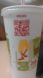 McDonalds QR Code Second Time Around