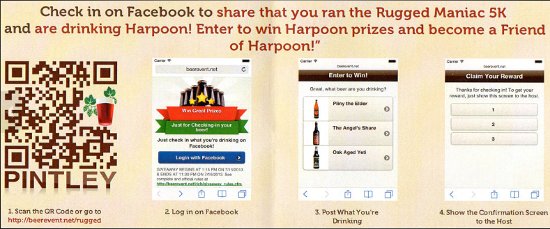 Harpoon Rugged Maniac And Qr Code Promotion Qfuse