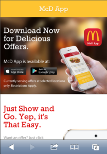 Mcdoanlds app1